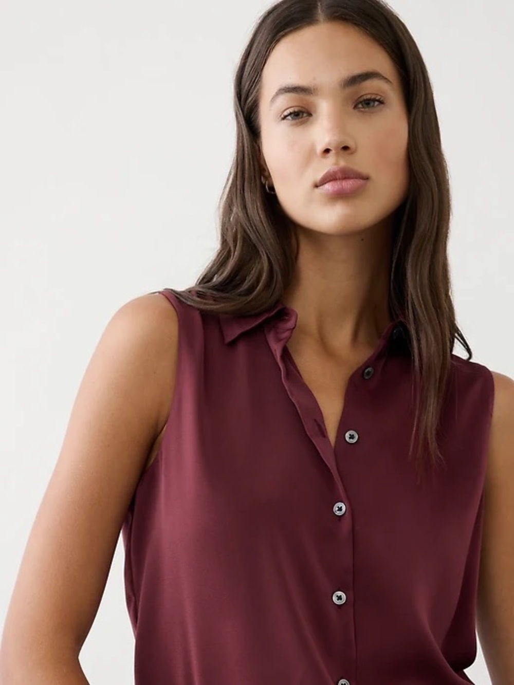 VINTAGE THEYSKENS’ Theory Purple Blouse SIZE SMALL